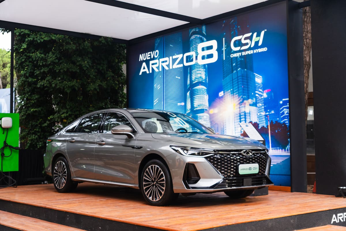 El nuevo ARRIZO 8 CSH, el primer lanzamiento de Chery del 2026 en Cariló.