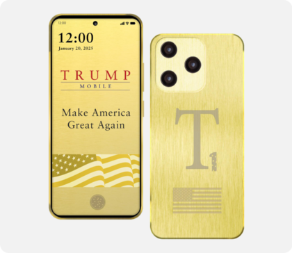 El nuevo celular llamado T1 Mobile se lanzó en color oro