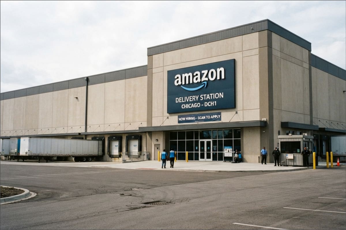 El nuevo centro de distribución de Amazon en Chicago estará ubicado en 1237 W. Division St. cerca de Goose Island