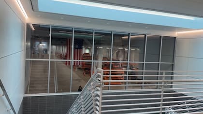 El nuevo centro de para los trabajadores de sanidad de Nueva York en Staten Island