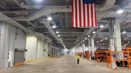 El nuevo centro de para los trabajadores de sanidad de Nueva York en Staten Island