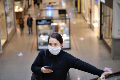 El Nuevo Centro Shopping en la ciudad de Córdoba, esta tarde