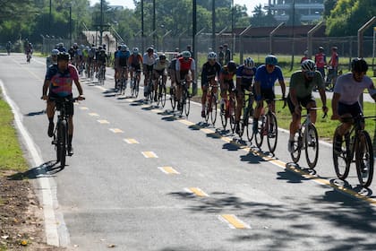 El nuevo circuito dentro del Parque Sarmiento, en Saavedra.