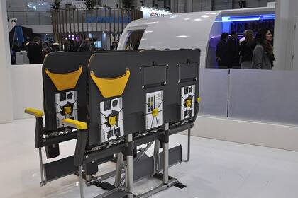 El nuevo diseño ultra económico se presentó en la última exposición de interiores de aviones en Hamburgo