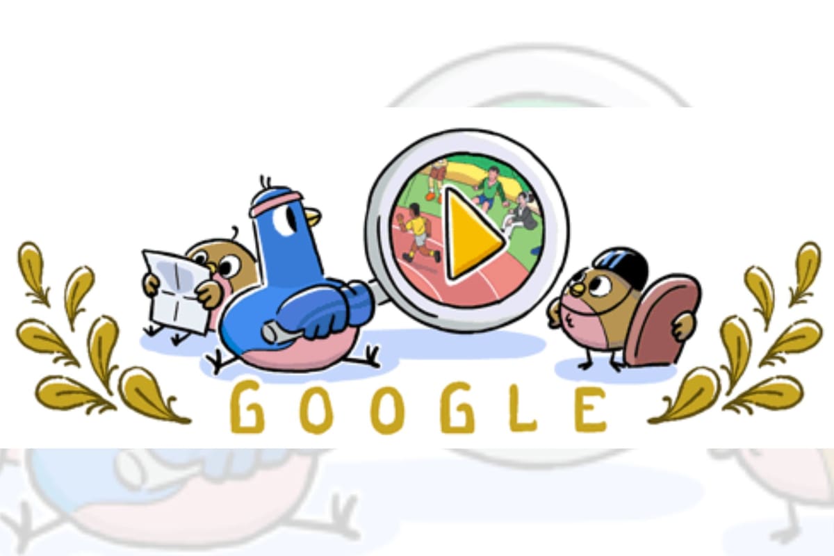 El nuevo doodle de Google por los Juegos Olímpicos de París 2024