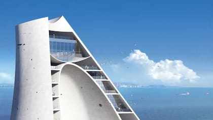 El nuevo edificio fue encargado por la ciudad como biblioteca, espacio de exhibición, café, teatro semi-al aire libre y centro de eventos