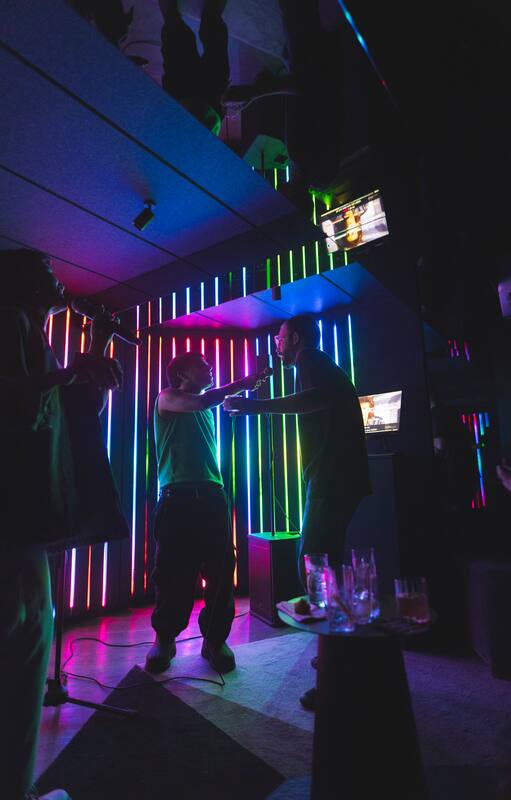 El nuevo espacio dedicado al karaoke en Belgrano.