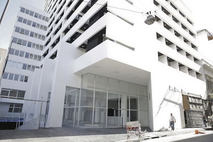 Después: El nuevo espacio se utiliza como depósito