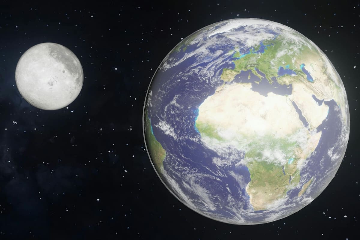 El nuevo estudio que demuestra que la Luna aún recibe atmósfera de la Tierra