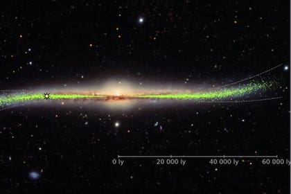 El nuevo estudio sugiere que la Vía Láctea tiene una estructura "deformada y retorcida"
