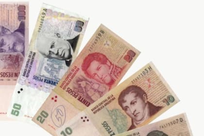 El nuevo furor por los más viejos billetes de cien pesos de los años noventa