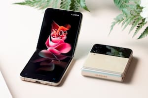 El nuevo Galaxy Z Flip3 tiene una pantalla plegable interna de 6,7 pulgadas, y una externa de 1,9 pulgadas, más grande que el modelo anterior