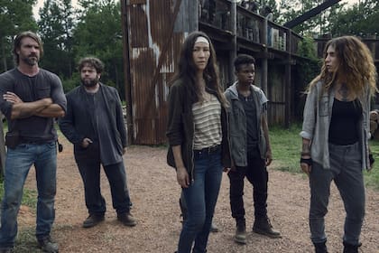 El nuevo grupo de sobrevivientes.