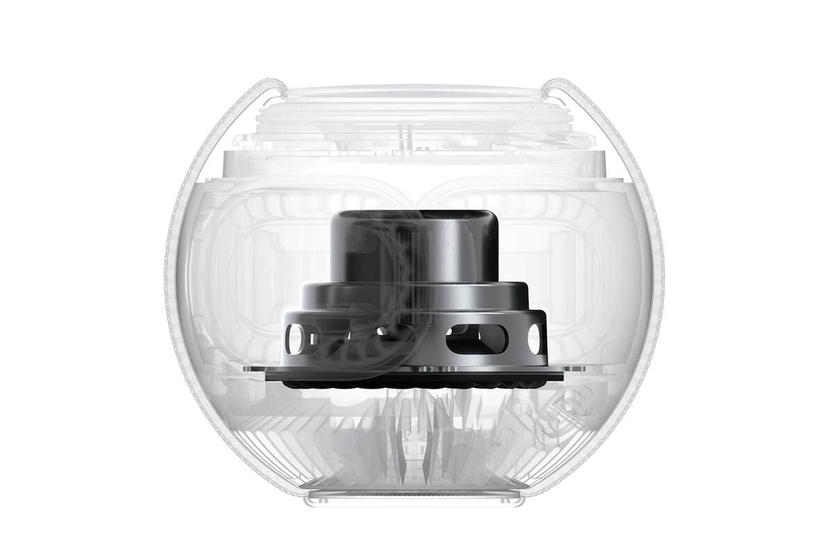El nuevo HomePod mini es un pequeño parlante circular que además de música permite dialogar con Siri, el asistente digital de Apple