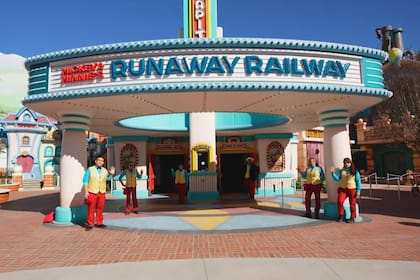 El nuevo juego se llama Mickey & Minnie's Runaway Railway ya ha sido visitado por algunos fans de Disney
