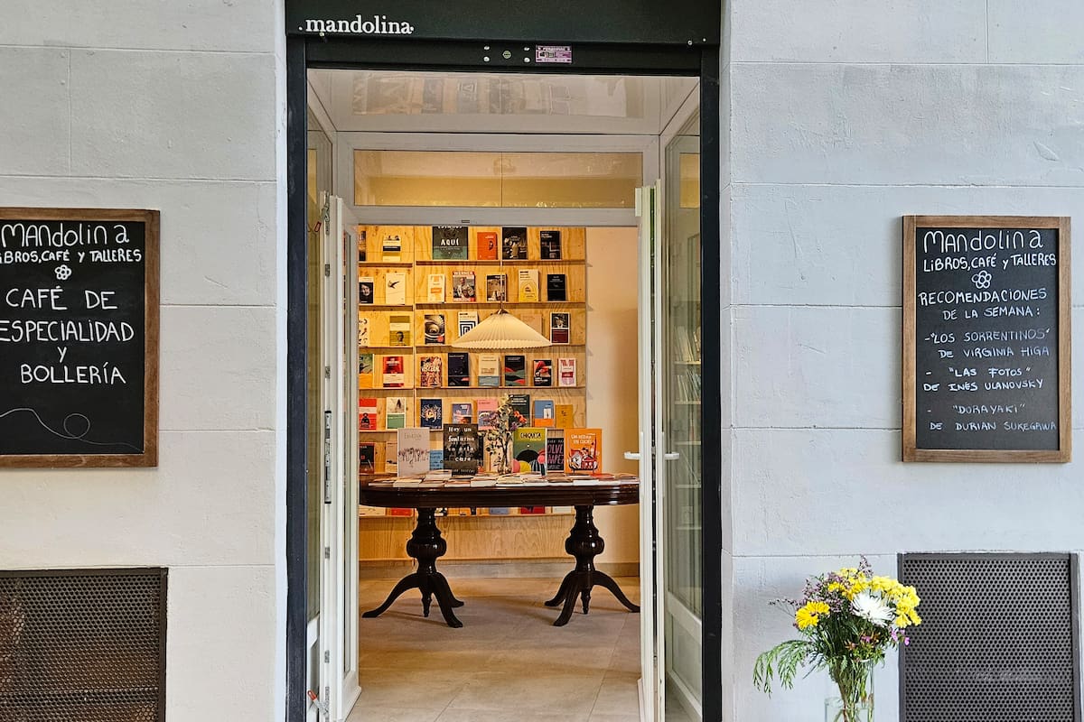 El nuevo local de Mandolina Libros en Madrid