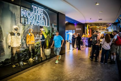 El nuevo local de The North Face en Alto Palermo.