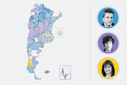 El nuevo mapa electoral tras las elecciones generales de este domingo