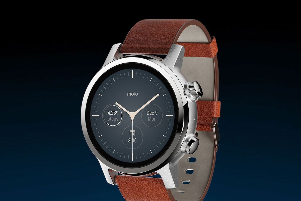 El nuevo Moto 360 es un reloj inteligente con Wear OS que recupera el nombre y el diseño del modelo de hace cinco años