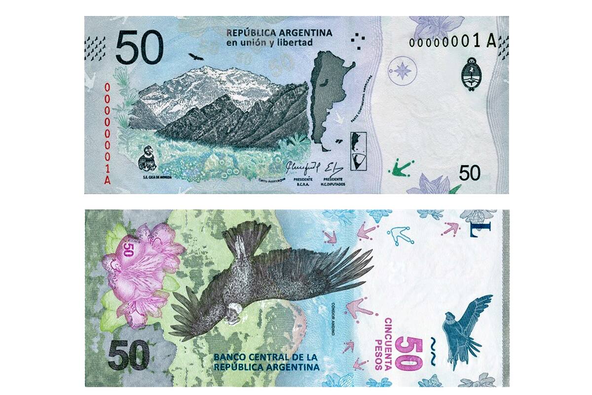 El nuevo papel tendrá la imagen del cóndor y coexistirá con los otros del mismo valor