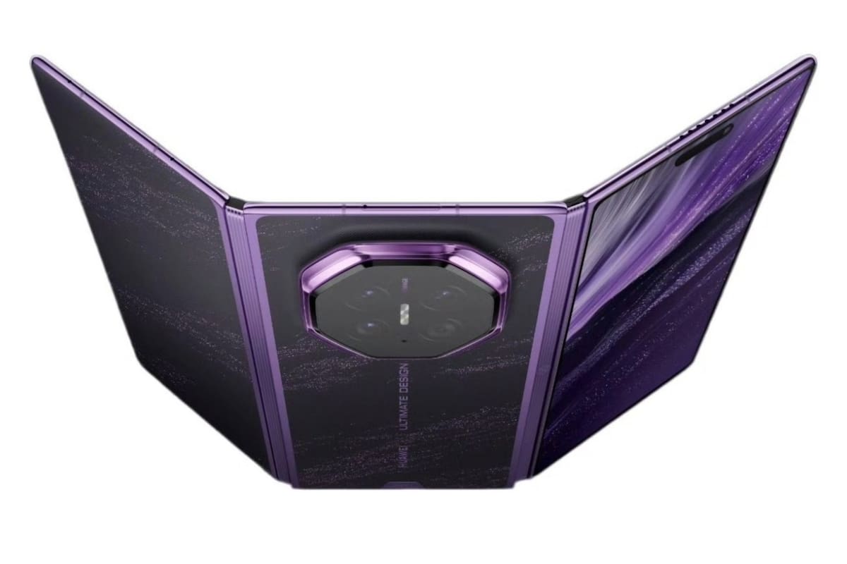 El nuevo plegable triple Huawei Mate XT2