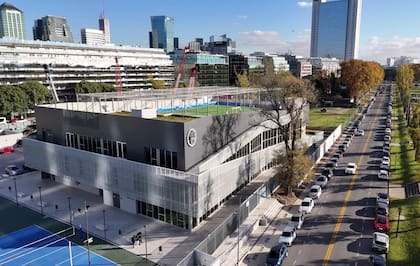 El nuevo polideportivo del CNBA