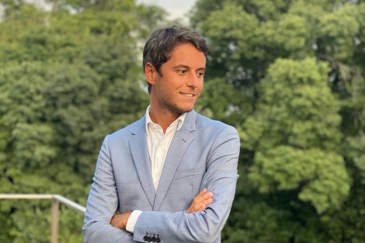 El nuevo primer ministro de Francia Gabriel Attal