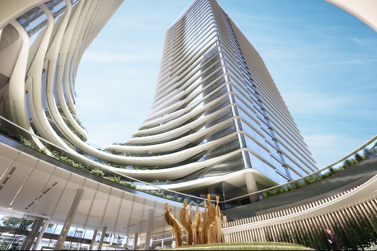 El nuevo proyecto que se construye en el Parque de Innovación tiene una inversión estimada de US$180 millones sin contemplar el valor de la tierra, según estimaciones realizadas por fuentes del mercado