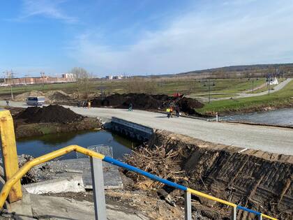 El nuevo puente de Irpin