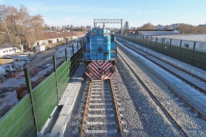 El nuevo recorrido del ferrocarril San Martín