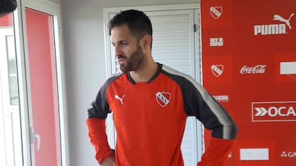 El nuevo refuerzo de Independiente habló en conferencia de prensa