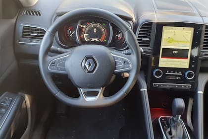 El nuevo Renault Koleos tiene muy buen equipamiento y un confort
de marcha superlativo