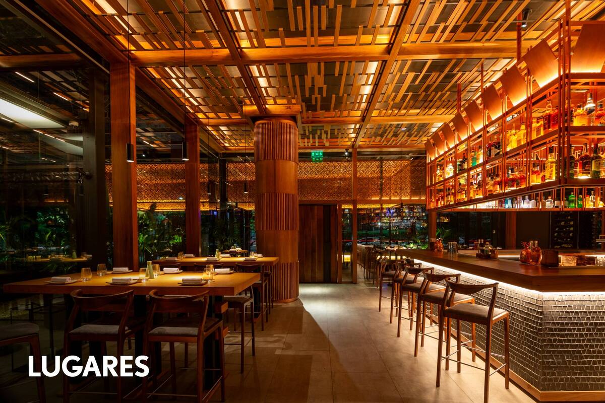 La barra, espacio predilecto para degustar cocina nikkei.