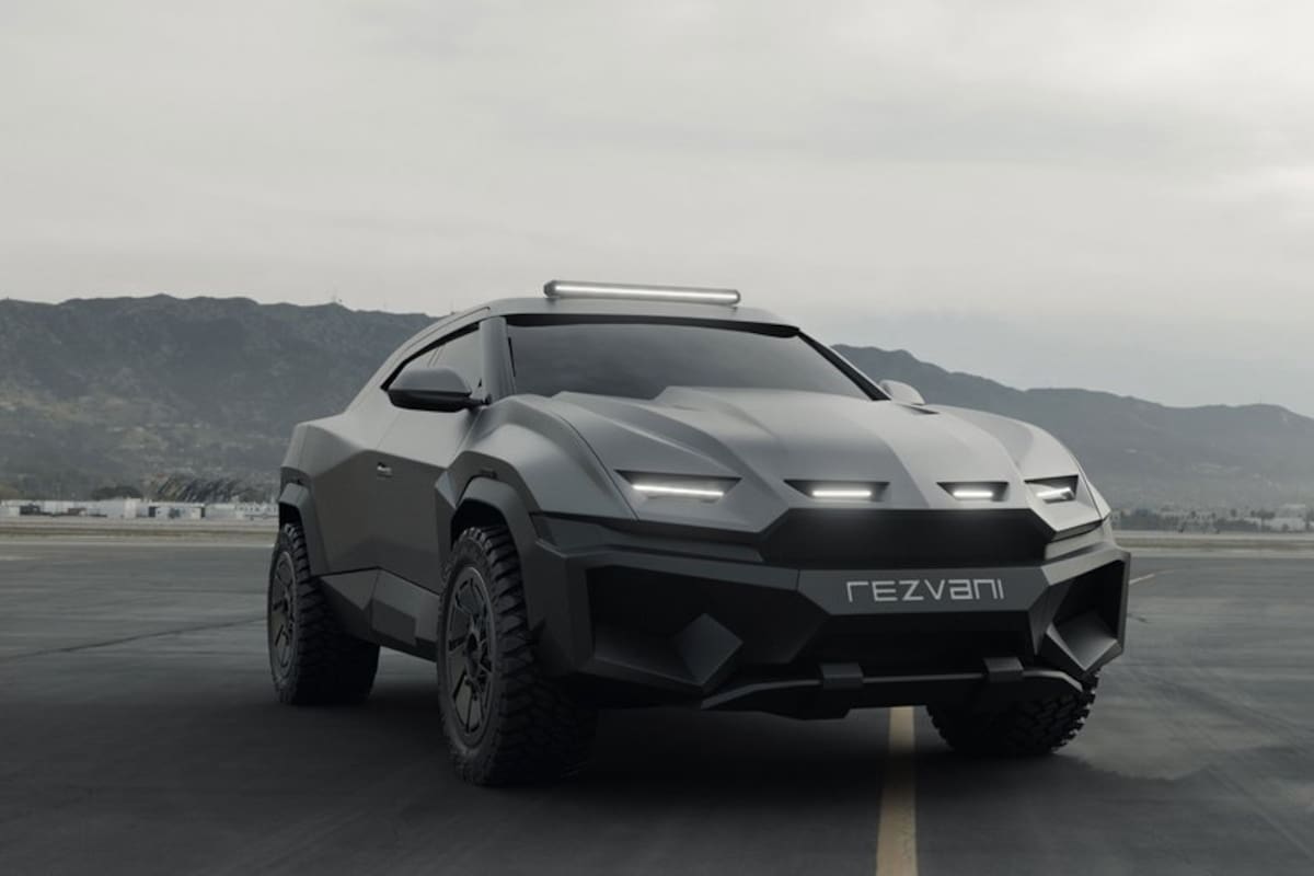 Eles transformam um Lamborghini em um carro que parece um tanque de guerra