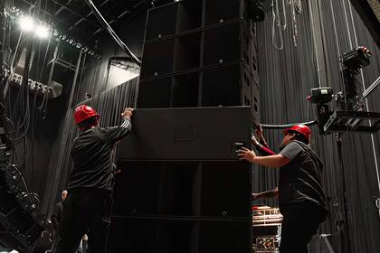 El nuevo sistema de sonido de última generación del Movistar Arena.
