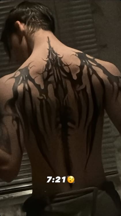 El nuevo tatuaje de Felipe Fort