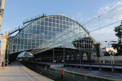 El nuevo techo de la estación de trenes de La Plata