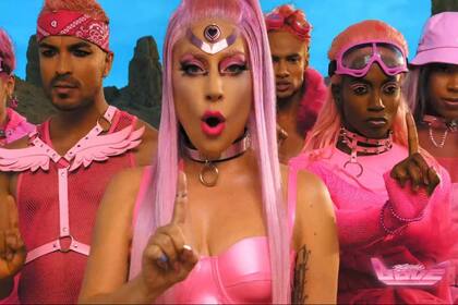 El nuevo tema de Lady Gaga tiene una estetica muy colorida