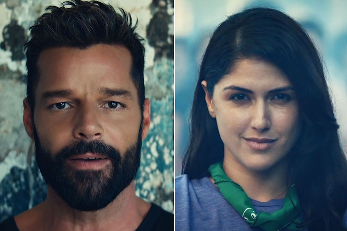 El nuevo tema de Ricky Martin, Tiburones