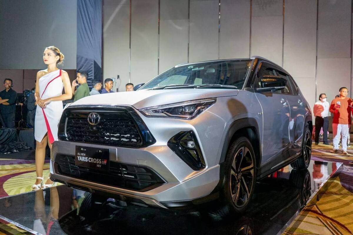 El nuevo Toyota Yaris Cross en su versión para Asia, el modelo que llegaría a la planta de la automotriz en Brasil en 2024