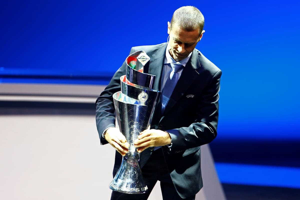 El nuevo trofeo de la Liga de las Naciones