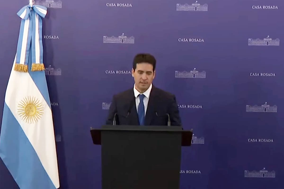 El nuevo vocero de la Presidencia, Adrián Ravier