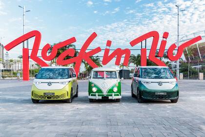 El nuevo Volkswagen ID. Buzz desembarcó en América Latina en el marco del festival de música y entretenimiento más grande del mundo
