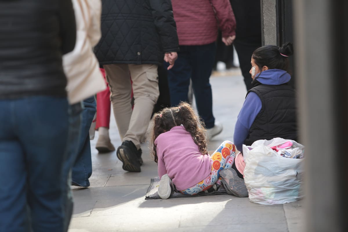 El número de menores en “situación crónica” de calle en la Argentina aumentó al 14,3% en el primer semestre de 2023.