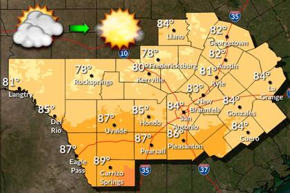El NWS advirtió que se mantienen las temperaturas inusualmente cálidas en la región
