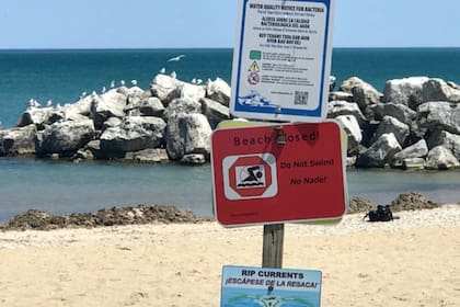 El NWS alertó sobre peligros de playa para los condados de Milwaukee, Racine y Kenosha