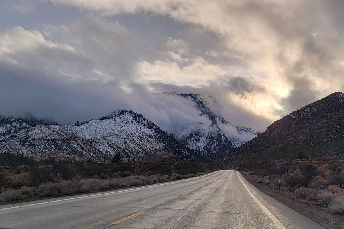 El NWS espera fuertes nevadas en zonas montañosas (imagen de archivo)