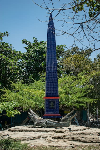 El obelisco de Ciénaga