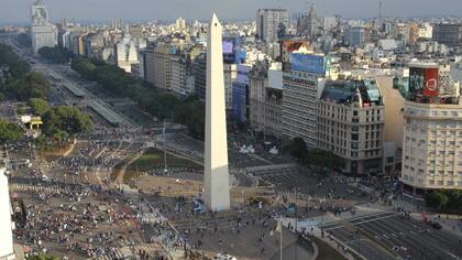 El Obelisco, sede de la apertura de los Juegos de la Juventud
