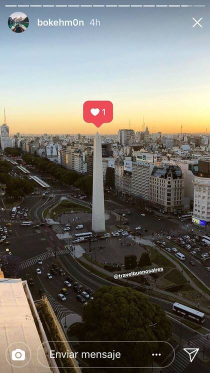 El Obelisco tiene un like